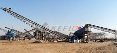 how to set up a low cost granite crushing production line